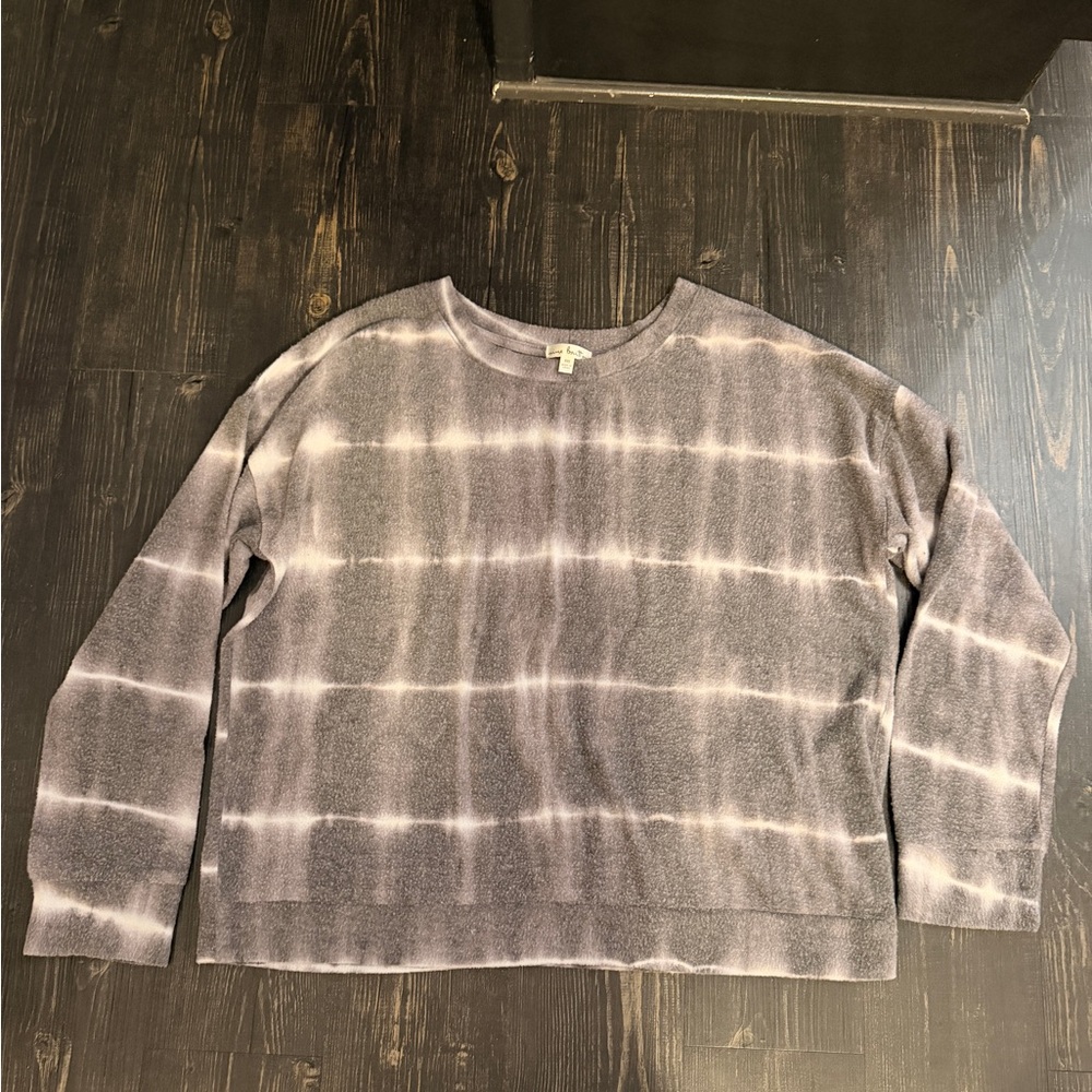 Nine Britton Gray Tie-Dye Women's Sweater